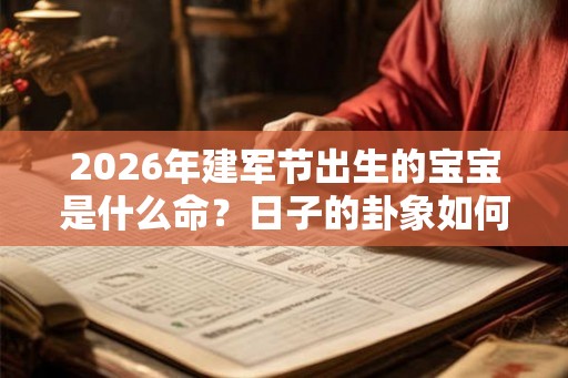 2026年建军节出生的宝宝是什么命？日子的卦象如何？
