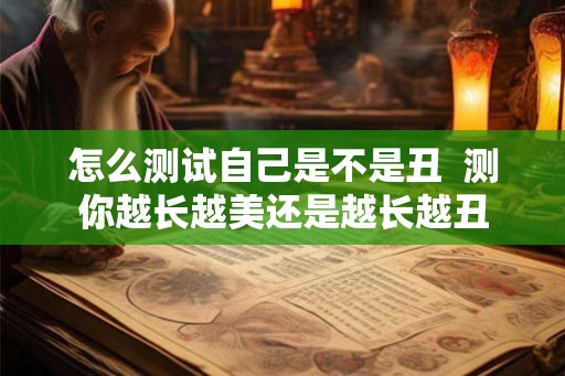 怎么测试自己是不是丑 测你越长越美还是越长越丑 怎么测试自己是不是丑 测你越长越美还是越长越丑