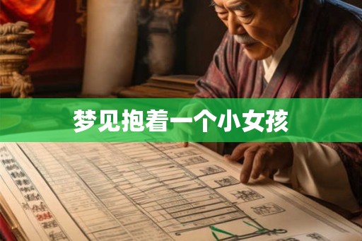 梦见抱着一个小女孩