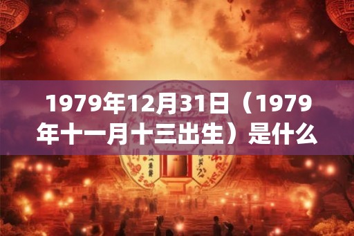 1979年12月31日(1979年十一月十三出生)是什么命_命运如何 1979年12月31日(1979年十一月十三出生)是什么命_命运如何
