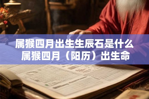 属猴四月出生生辰石是什么 属猴四月（阳历）出生命理