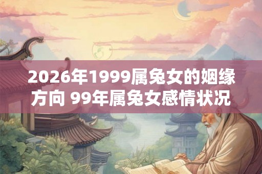 2026年1999属兔女的姻缘方向 99年属兔女感情状况如何