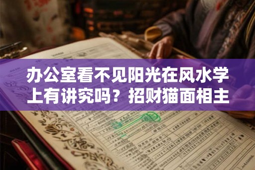办公室看不见阳光在风水学上有讲究吗？招财猫面相主人风水好吗？