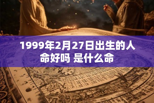 1999年2月27日出生的人命好吗 是什么命