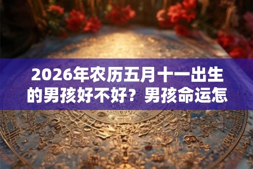 2026年农历五月十一出生的男孩好不好?男孩命运怎么样? 2026年农历五月十一出生的男孩好不好?男孩命运怎么样?