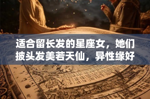 适合留长发的星座女，她们披头发美若天仙，异性缘好到流泪