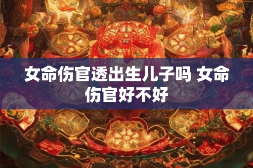 女命伤官透出生儿子吗 女命伤官好不好