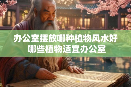 办公室摆放哪种植物风水好 哪些植物适宜办公室