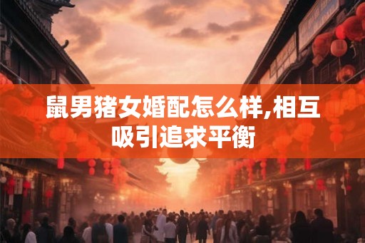 鼠男猪女婚配怎么样,相互吸引追求平衡