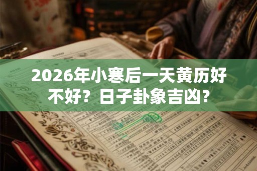 2026年小寒后一天黄历好不好？日子卦象吉凶？