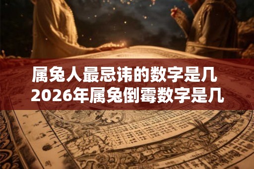 属兔人最忌讳的数字是几 2026年属兔倒霉数字是几
