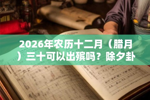 2026年农历十二月（腊月）三十可以出殡吗？除夕卦象如何？