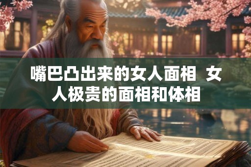 嘴巴凸出来的女人面相 女人极贵的面相和体相 嘴巴凸出来的女人面相 女人极贵的面相和体相