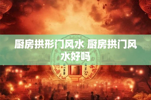 厨房拱形门风水 厨房拱门风水好吗