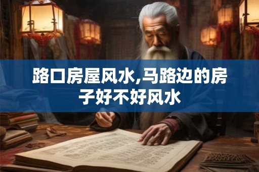 路口房屋风水,马路边的房子好不好风水