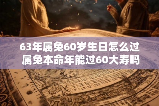 63年属兔60岁生日怎么过 属兔本命年能过60大寿吗