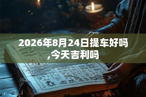 2026年8月24日提车好吗,今天吉利吗
