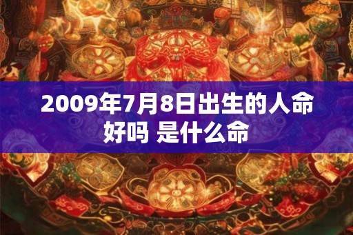 2009年7月8日出生的人命好吗 是什么命