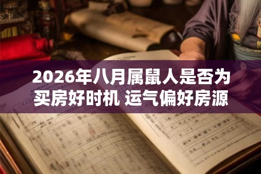 2026年八月属鼠人是否为买房好时机 运气偏好房源满意