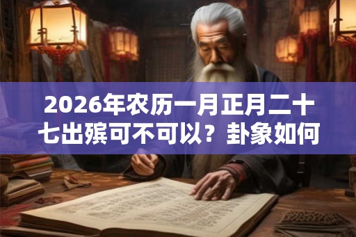 2026年农历一月正月二十七出殡可不可以？卦象如何？