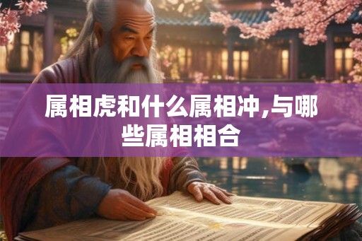 属相虎和什么属相冲,与哪些属相相合 属相虎和什么属相冲,与哪些属相相合