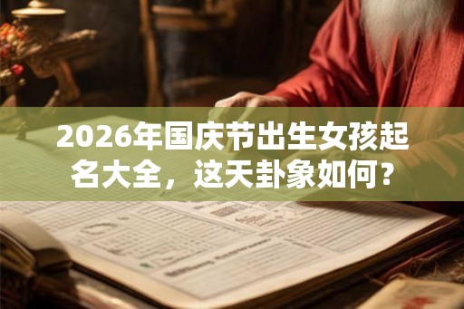 2026年国庆节出生女孩起名大全,这天卦象如何? 2026年国庆节出生女孩起名大全,这天卦象如何?
