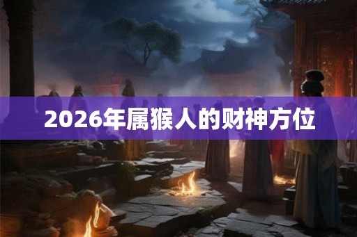 2026年属猴人的财神方位