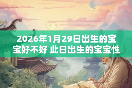 2026年1月29日出生的宝宝好不好 此日出生的宝宝性格