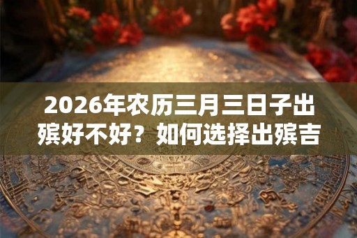 2026年农历三月三日子出殡好不好？如何选择出殡吉日？