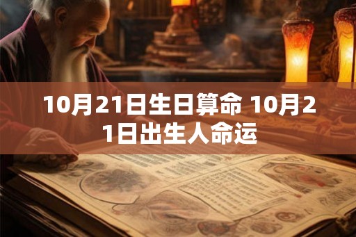 10月21日生日算命 10月21日出生人命运 10月21日生日算命 10月21日出生人命运