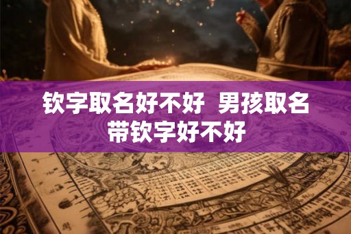 钦字取名好不好  男孩取名带钦字好不好