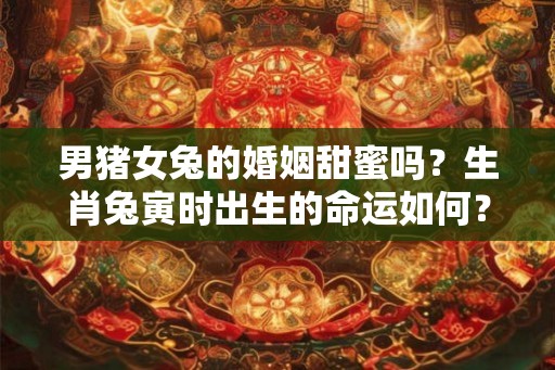 男猪女兔的婚姻甜蜜吗？生肖兔寅时出生的命运如何？