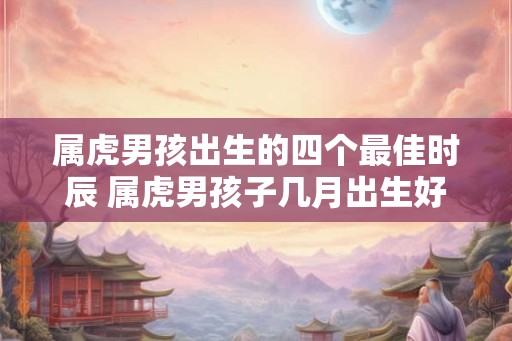 属虎男孩出生的四个最佳时辰 属虎男孩子几月出生好