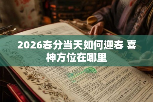 2026春分当天如何迎春 喜神方位在哪里