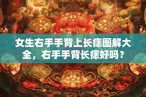 女生右手手背上长痣图解大全，右手手背长痣好吗？