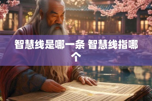 智慧线是哪一条 智慧线指哪个