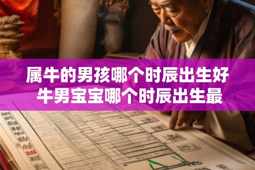 属牛的男孩哪个时辰出生好 牛男宝宝哪个时辰出生最好 属牛的男孩哪个时辰出生好 牛男宝宝哪个时辰出生最好