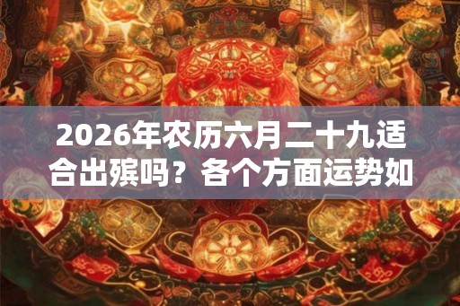 2026年农历六月二十九适合出殡吗？各个方面运势如何？