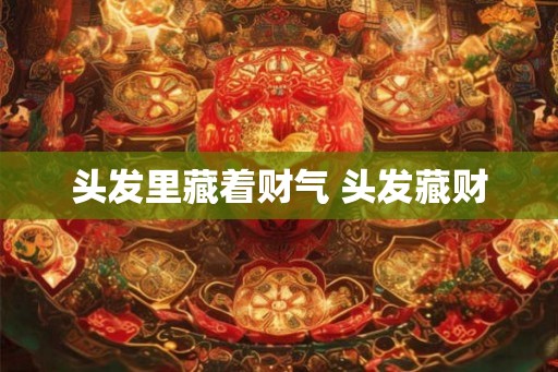 头发里藏着财气 头发藏财