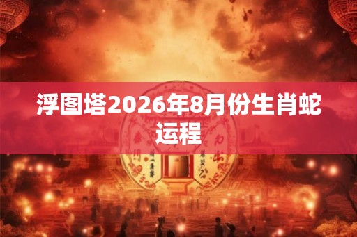浮图塔2026年8月份生肖蛇运程