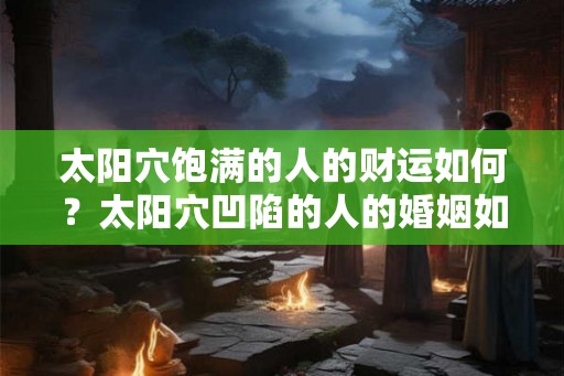 太阳穴饱满的人的财运如何?太阳穴凹陷的人的婚姻如何? 太阳穴饱满的人的财运如何?太阳穴凹陷的人的婚姻如何?