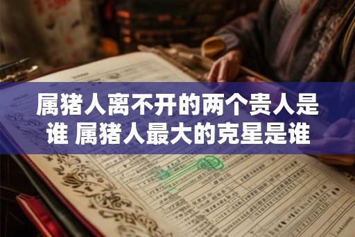 属猪人离不开的两个贵人是谁 属猪人最大的克星是谁