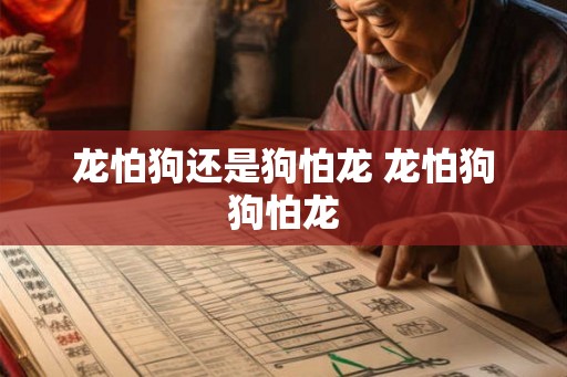 龙怕狗还是狗怕龙 龙怕狗狗怕龙