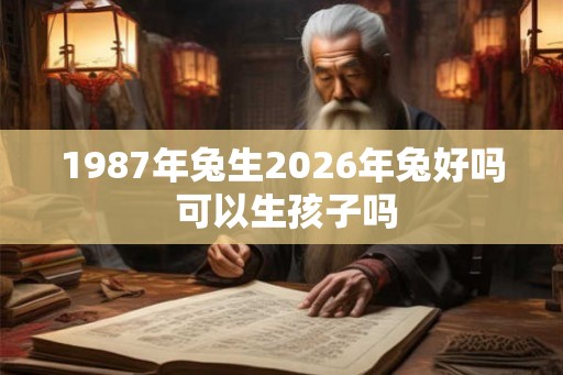 1987年兔生2026年兔好吗 可以生孩子吗