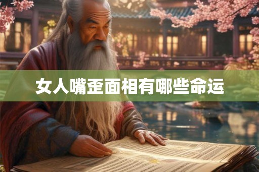 女人嘴歪面相有哪些命运