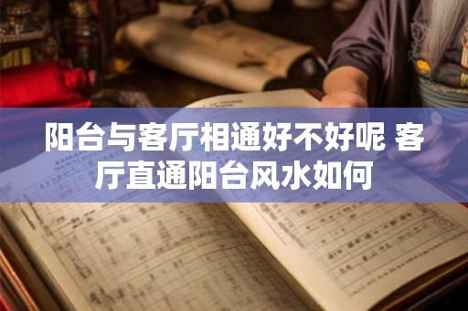 阳台与客厅相通好不好呢 客厅直通阳台风水如何 阳台与客厅相通好不好呢 客厅直通阳台风水如何