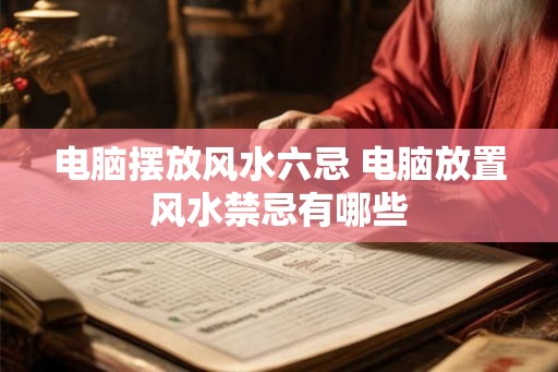 电脑摆放风水六忌 电脑放置风水禁忌有哪些