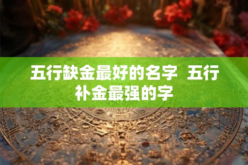 五行缺金最好的名字  五行补金最强的字