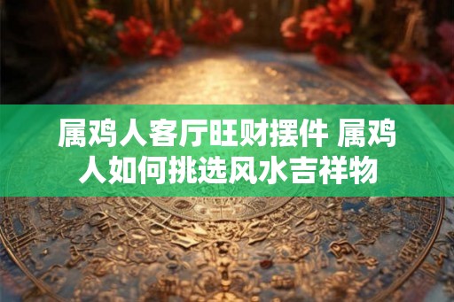 属鸡人客厅旺财摆件 属鸡人如何挑选风水吉祥物