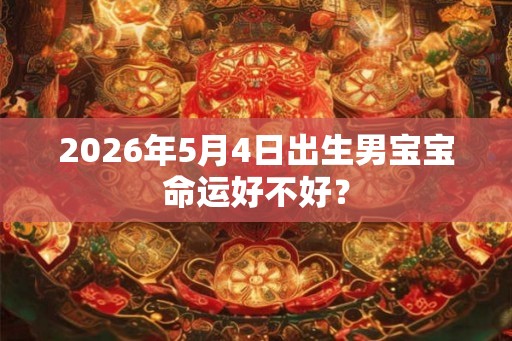 2026年5月4日出生男宝宝命运好不好？